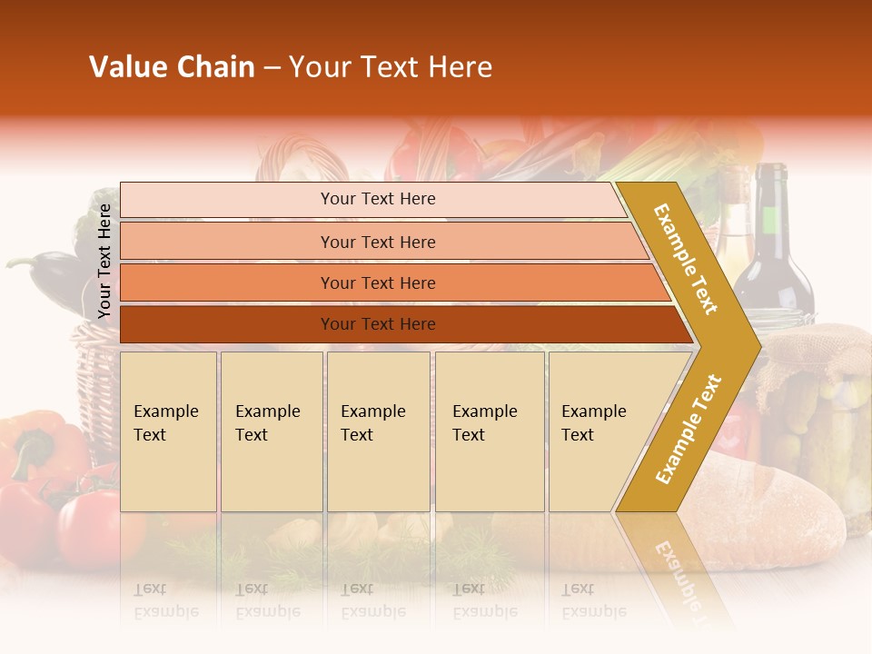 Pepper Tomato Food PowerPoint Template