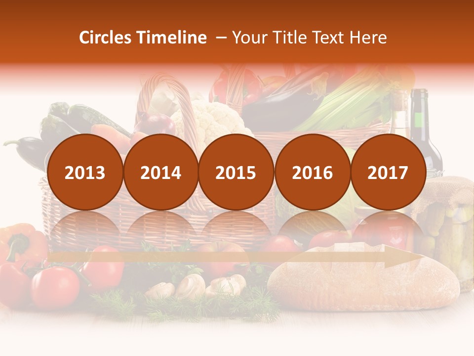 Pepper Tomato Food PowerPoint Template