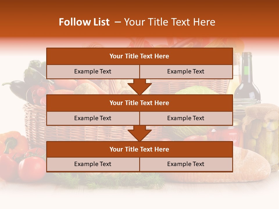 Pepper Tomato Food PowerPoint Template