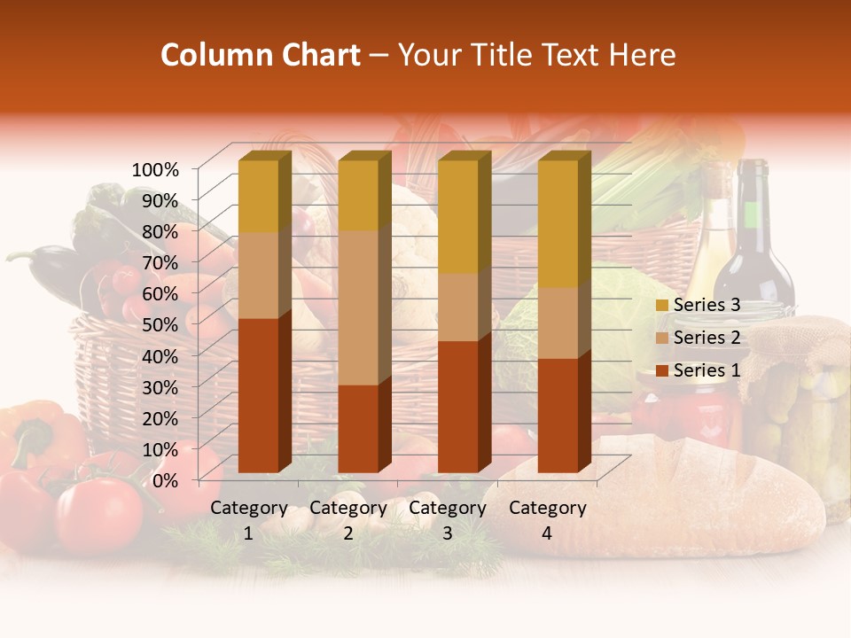 Pepper Tomato Food PowerPoint Template