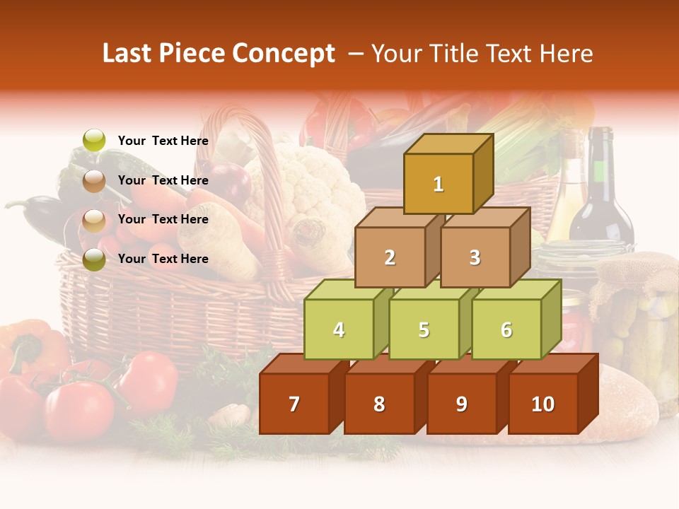 Pepper Tomato Food PowerPoint Template
