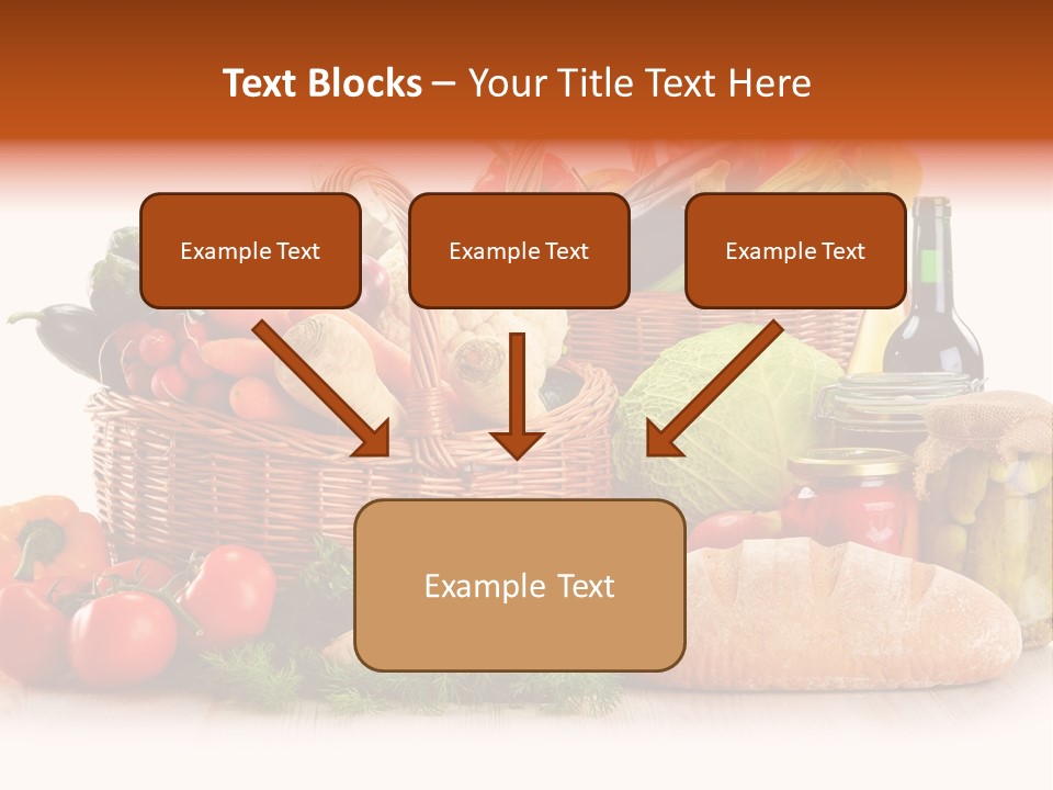 Pepper Tomato Food PowerPoint Template
