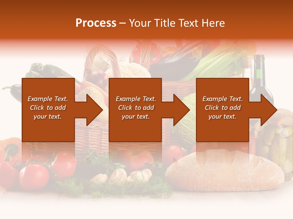 Pepper Tomato Food PowerPoint Template