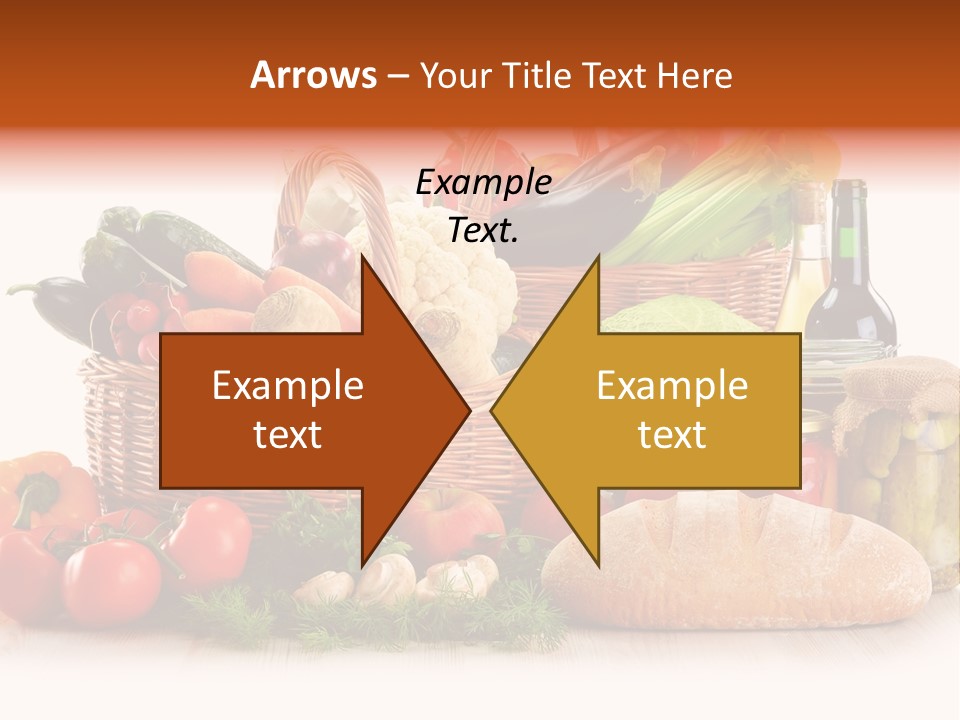 Pepper Tomato Food PowerPoint Template