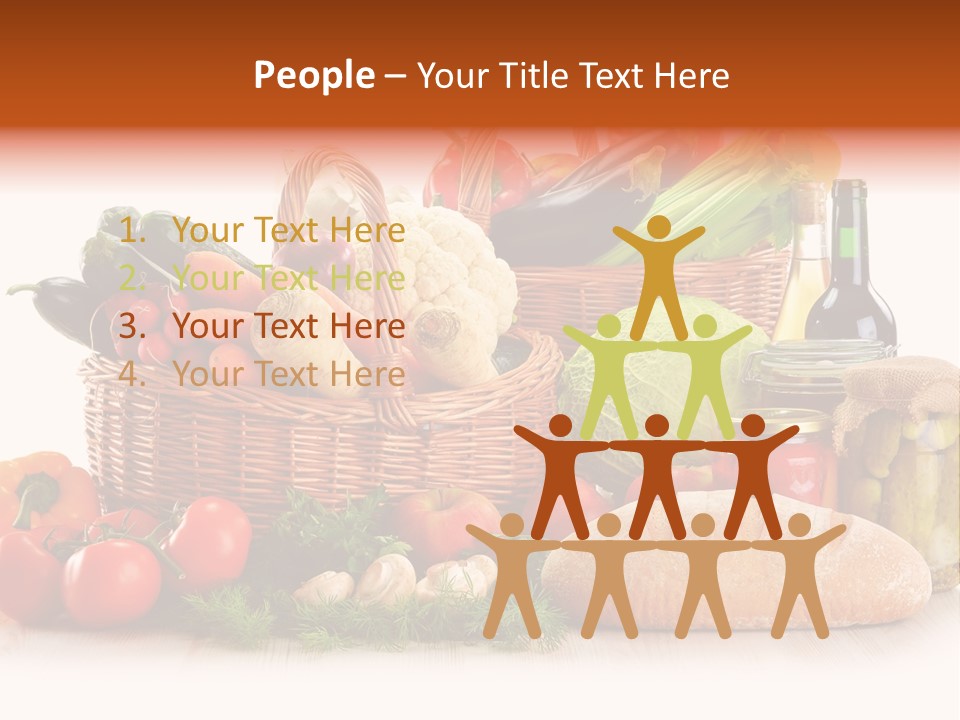 Pepper Tomato Food PowerPoint Template