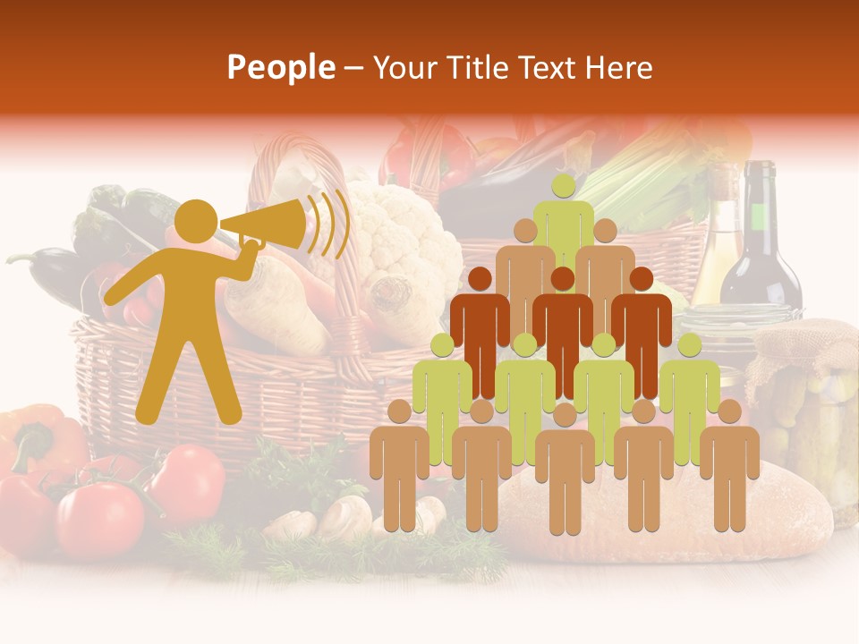 Pepper Tomato Food PowerPoint Template