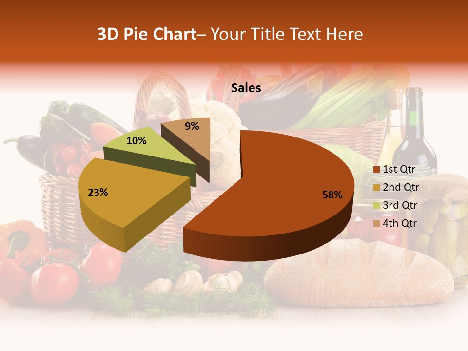 Pepper Tomato Food PowerPoint Template