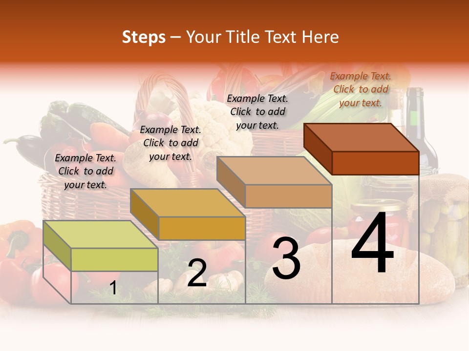 Pepper Tomato Food PowerPoint Template