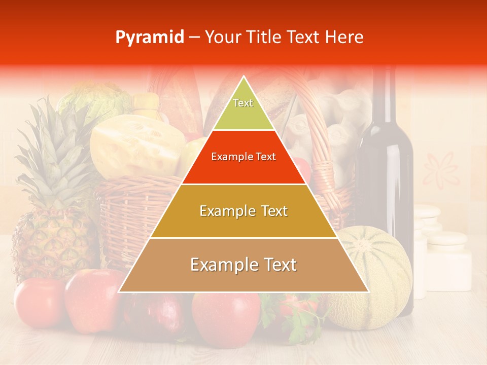 Green Plant Bread PowerPoint Template