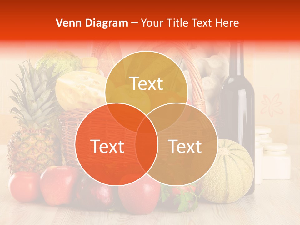 Green Plant Bread PowerPoint Template