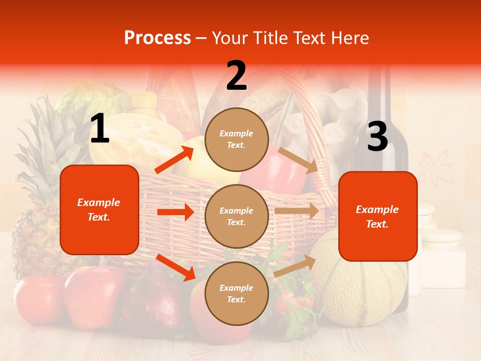 Green Plant Bread PowerPoint Template