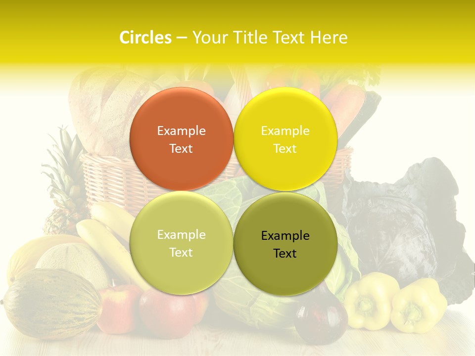 Garden Product Nutrients PowerPoint Template