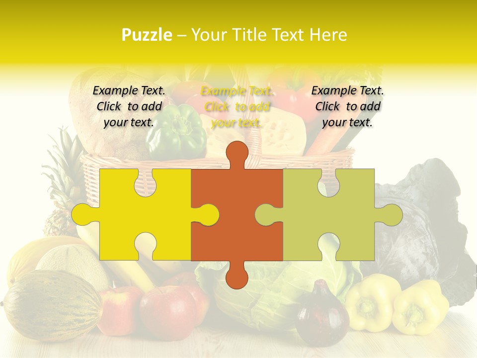 Garden Product Nutrients PowerPoint Template