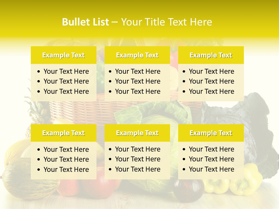 Garden Product Nutrients PowerPoint Template