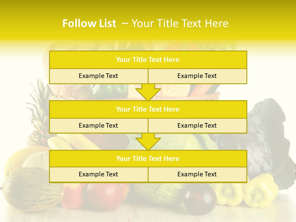 Garden Product Nutrients PowerPoint Template