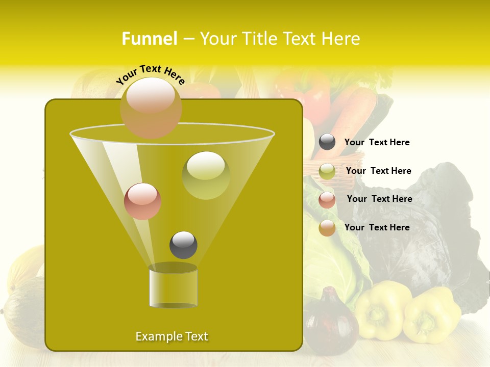 Garden Product Nutrients PowerPoint Template
