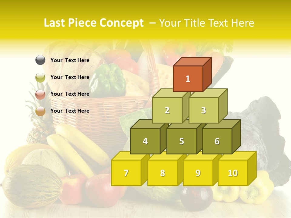Garden Product Nutrients PowerPoint Template
