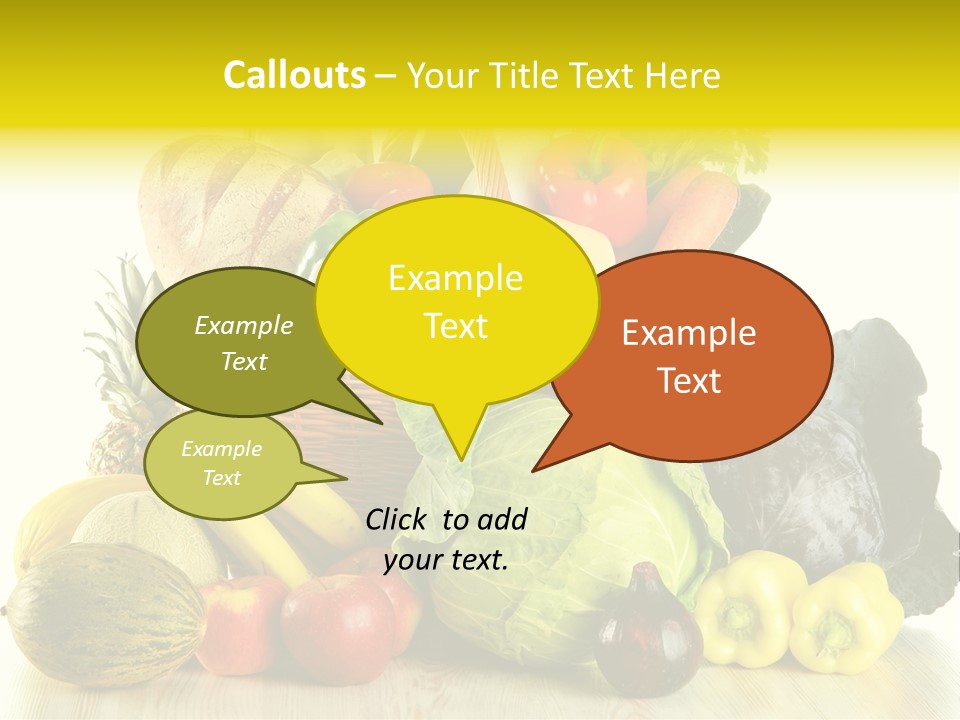 Garden Product Nutrients PowerPoint Template