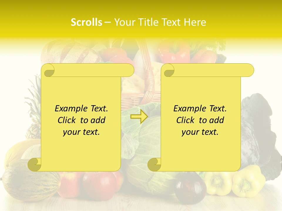 Garden Product Nutrients PowerPoint Template