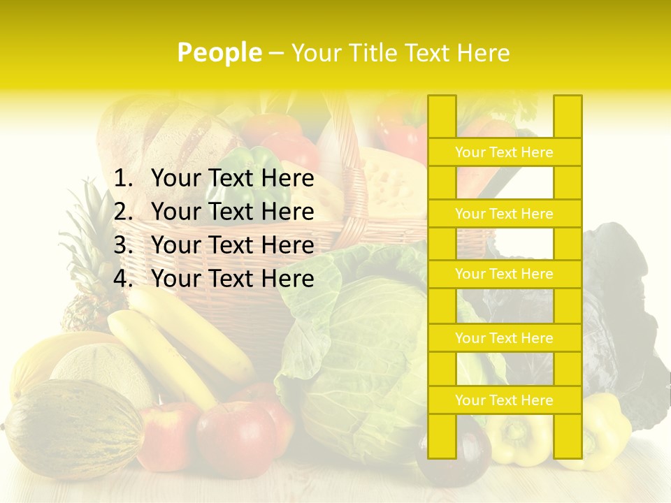 Garden Product Nutrients PowerPoint Template