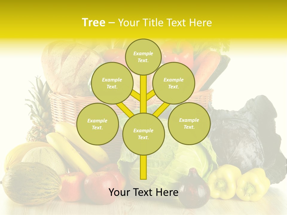 Garden Product Nutrients PowerPoint Template