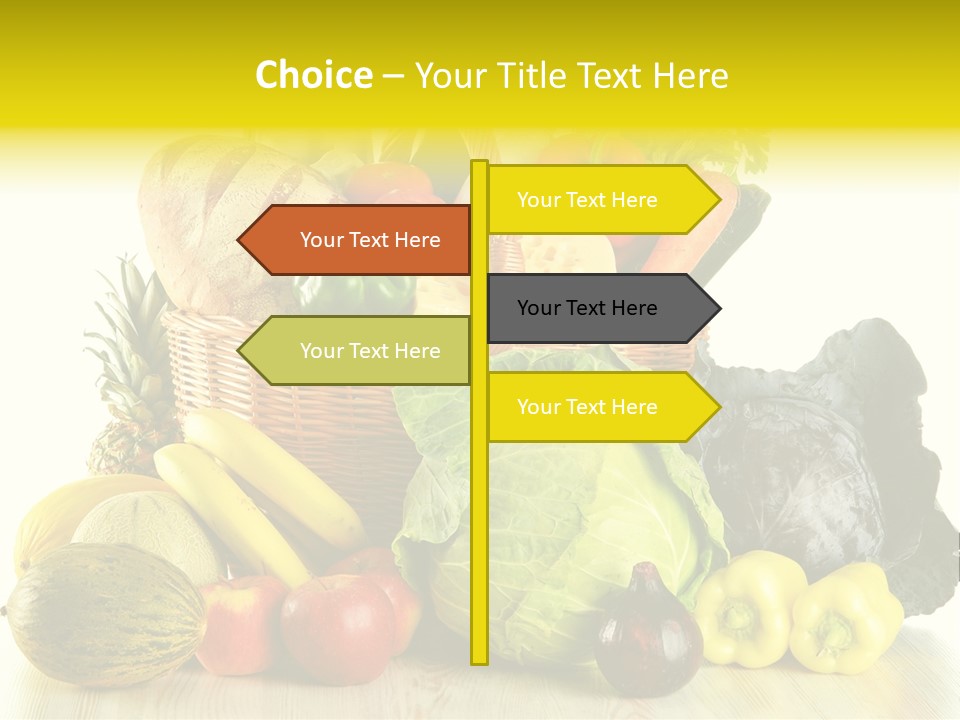 Garden Product Nutrients PowerPoint Template
