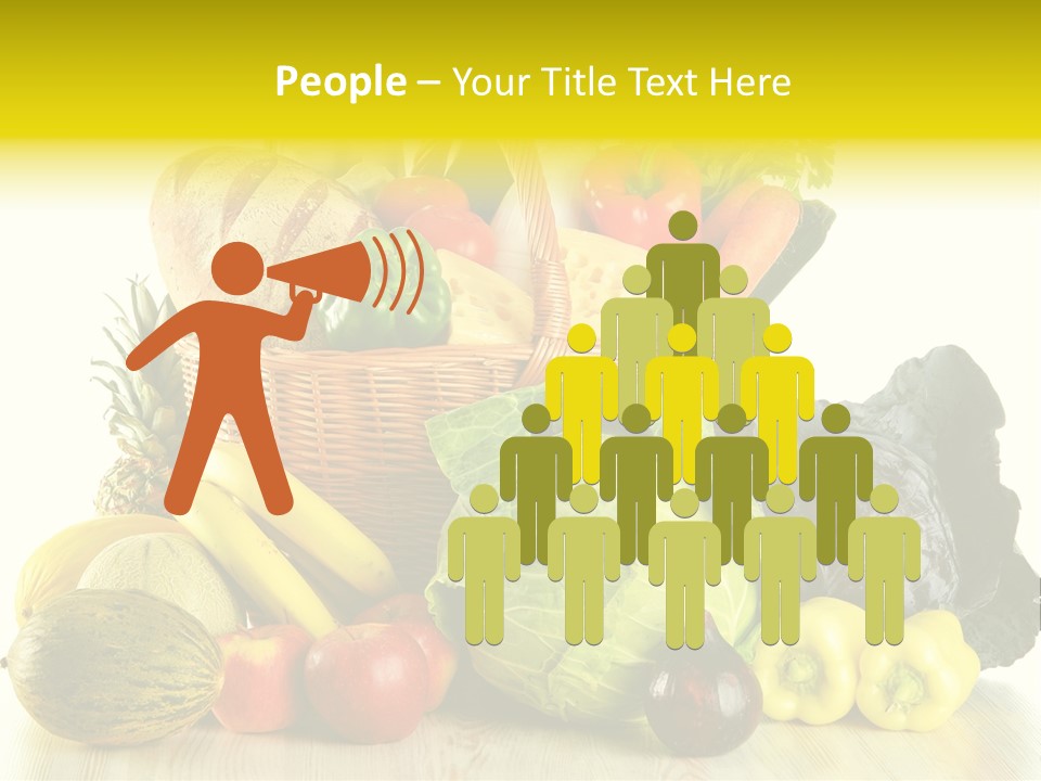 Garden Product Nutrients PowerPoint Template