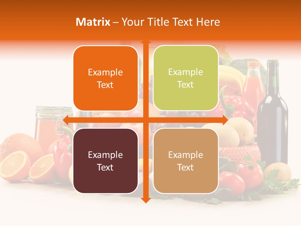 Wine Tomato Plant PowerPoint Template