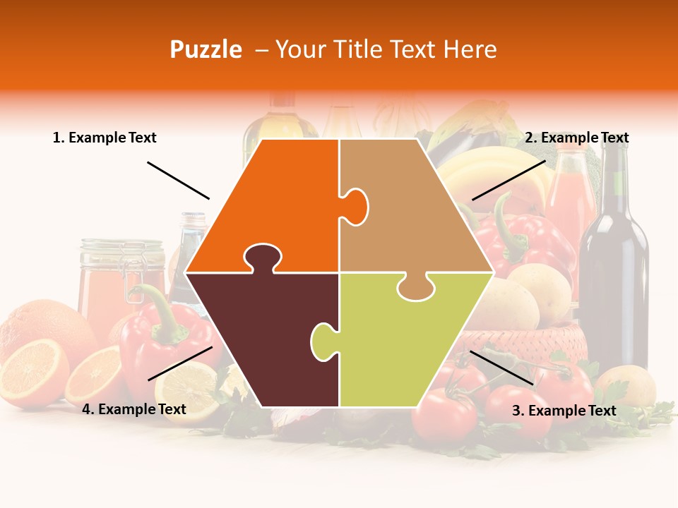 Wine Tomato Plant PowerPoint Template