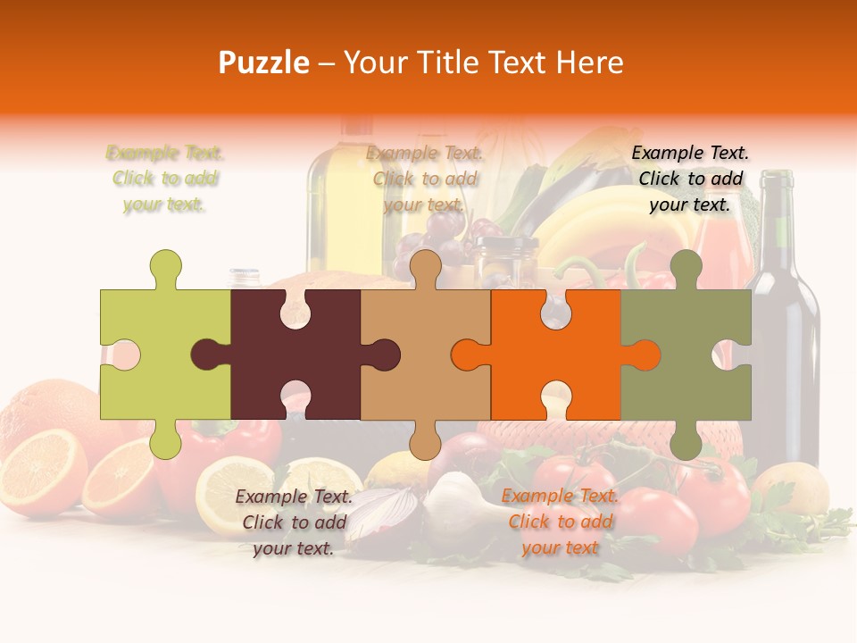 Wine Tomato Plant PowerPoint Template