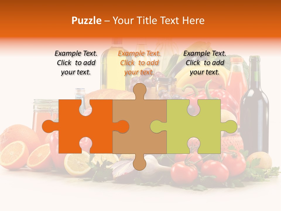 Wine Tomato Plant PowerPoint Template