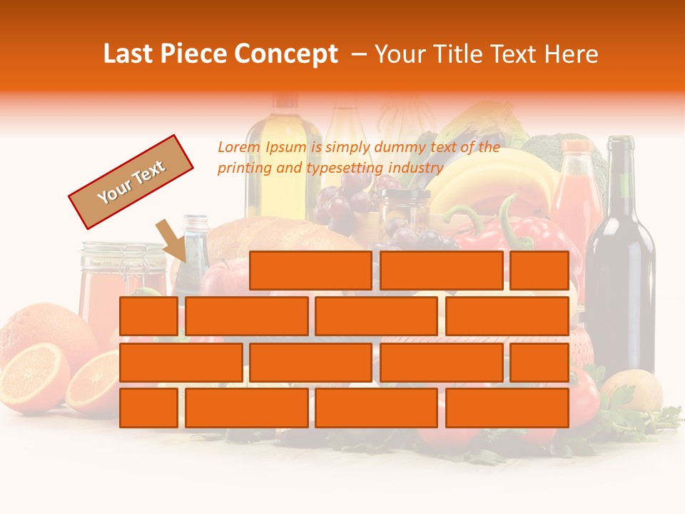 Wine Tomato Plant PowerPoint Template