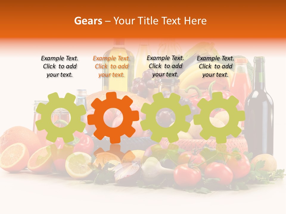 Wine Tomato Plant PowerPoint Template