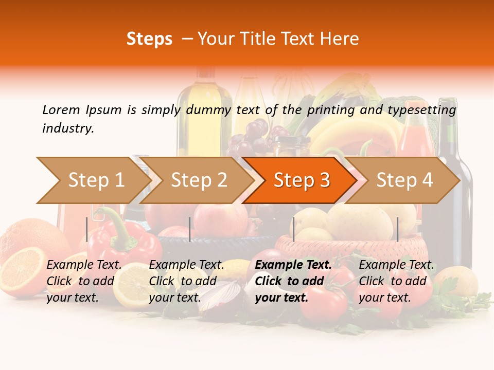Wine Tomato Plant PowerPoint Template