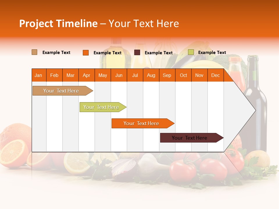 Wine Tomato Plant PowerPoint Template