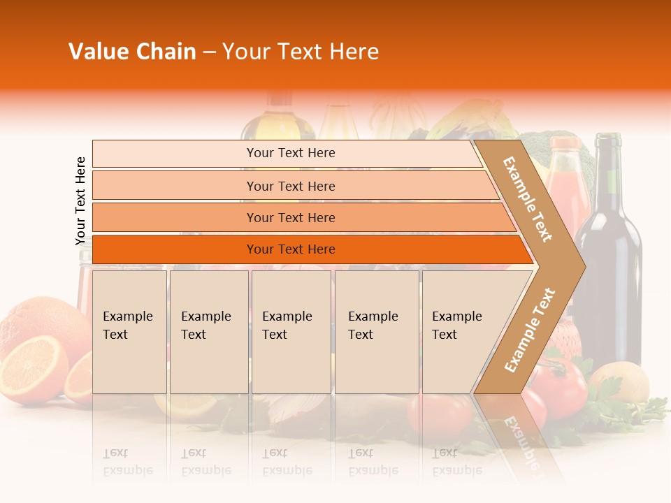 Wine Tomato Plant PowerPoint Template