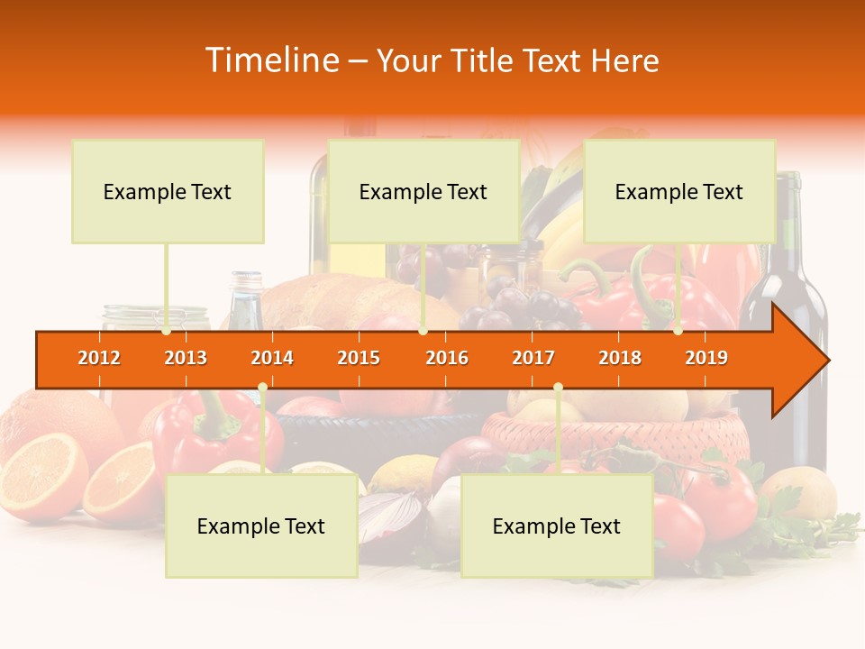 Wine Tomato Plant PowerPoint Template