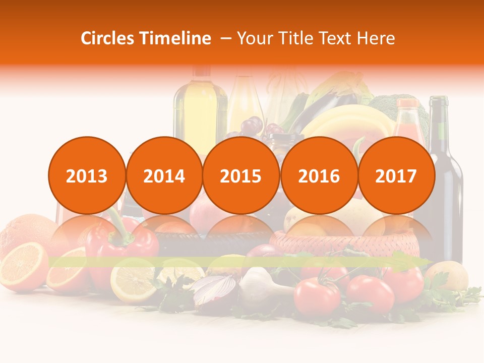 Wine Tomato Plant PowerPoint Template