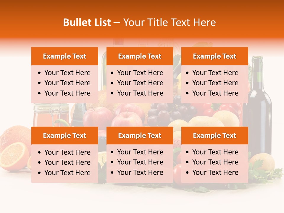 Wine Tomato Plant PowerPoint Template