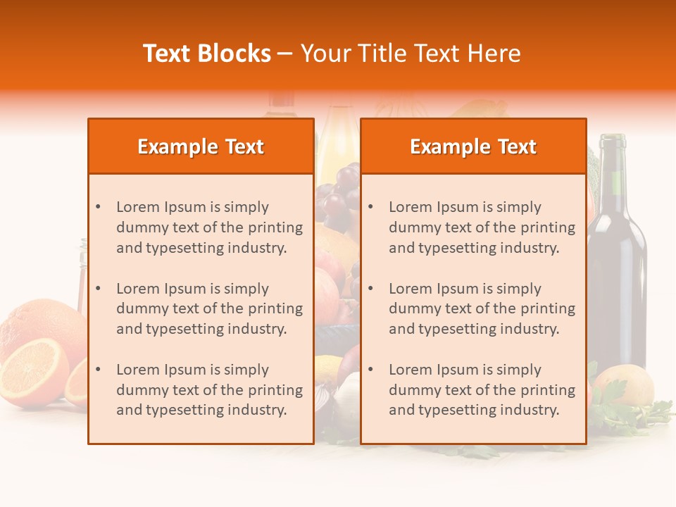 Wine Tomato Plant PowerPoint Template