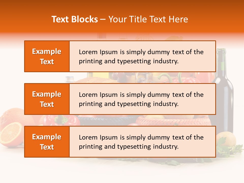 Wine Tomato Plant PowerPoint Template
