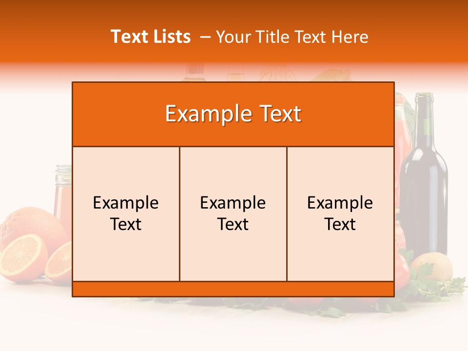 Wine Tomato Plant PowerPoint Template