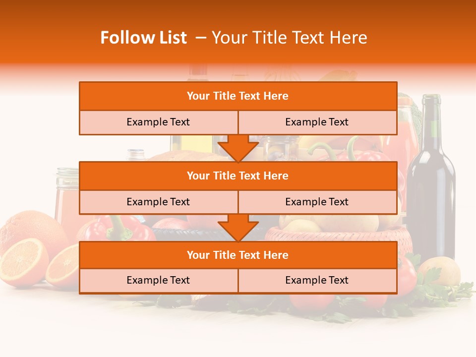 Wine Tomato Plant PowerPoint Template