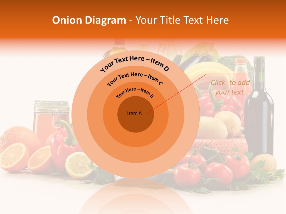 Wine Tomato Plant PowerPoint Template