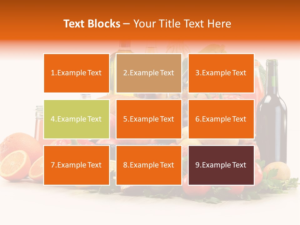 Wine Tomato Plant PowerPoint Template