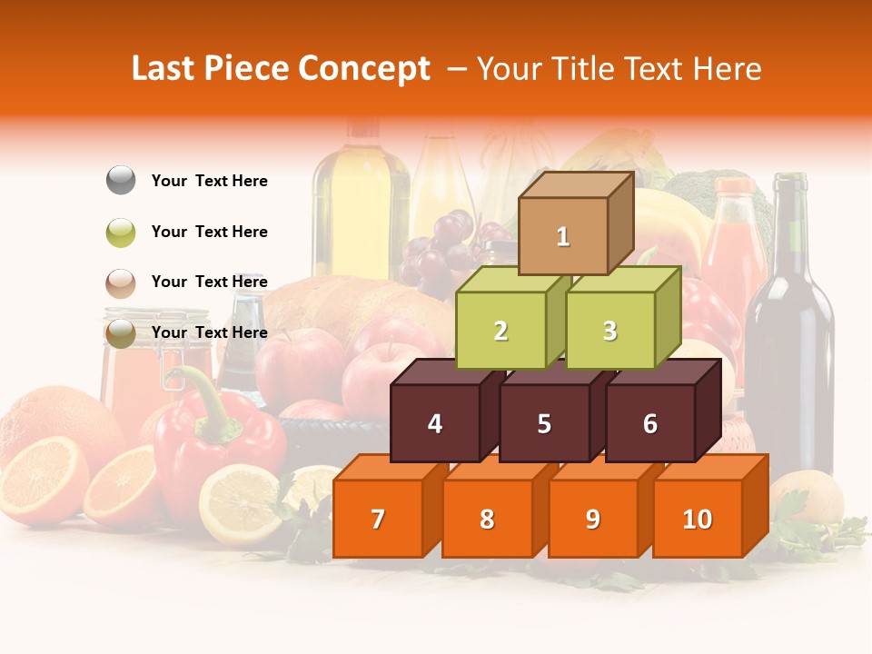 Wine Tomato Plant PowerPoint Template