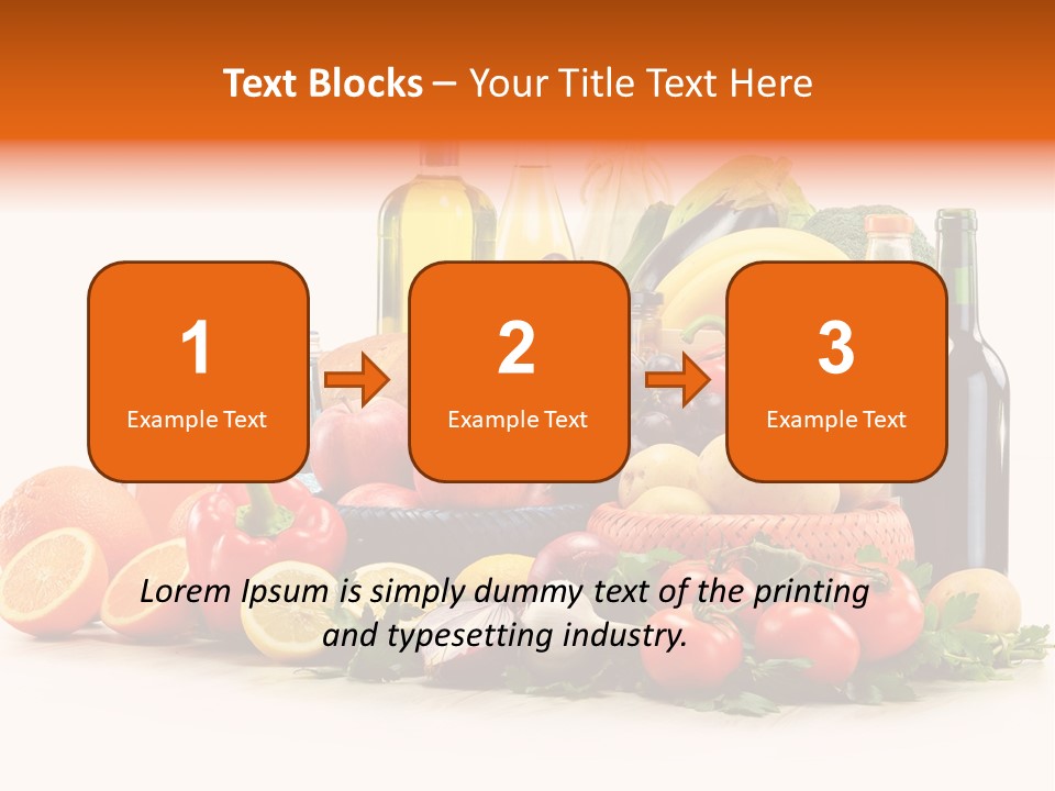 Wine Tomato Plant PowerPoint Template