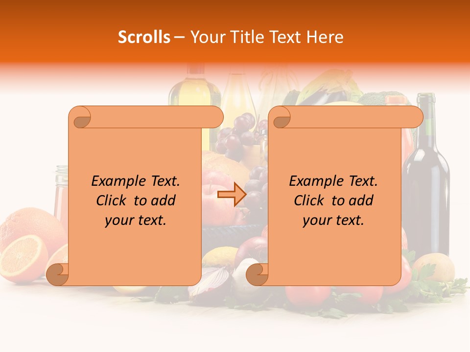Wine Tomato Plant PowerPoint Template