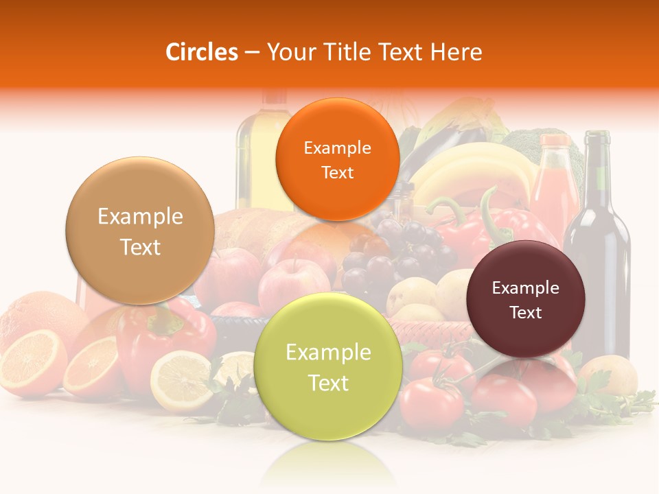 Wine Tomato Plant PowerPoint Template