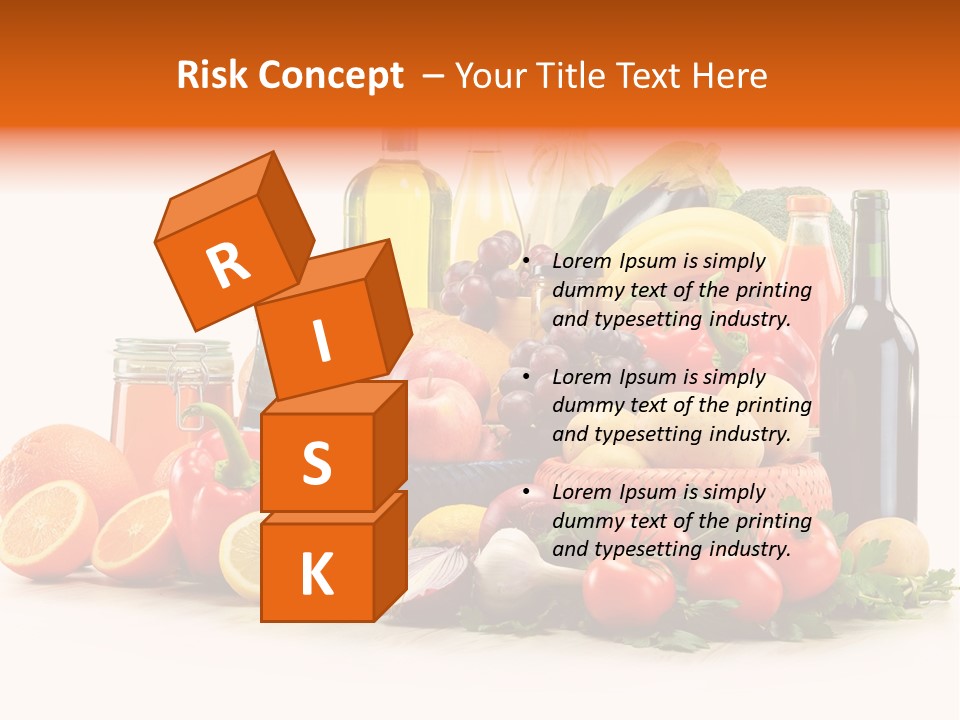 Wine Tomato Plant PowerPoint Template